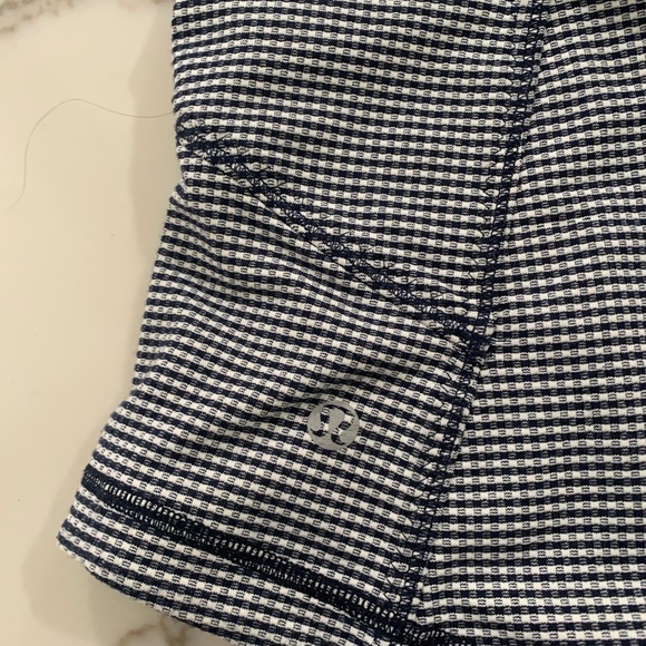 Lululemon True Navy Gingham Forme Jacket - Picture 5 of 6